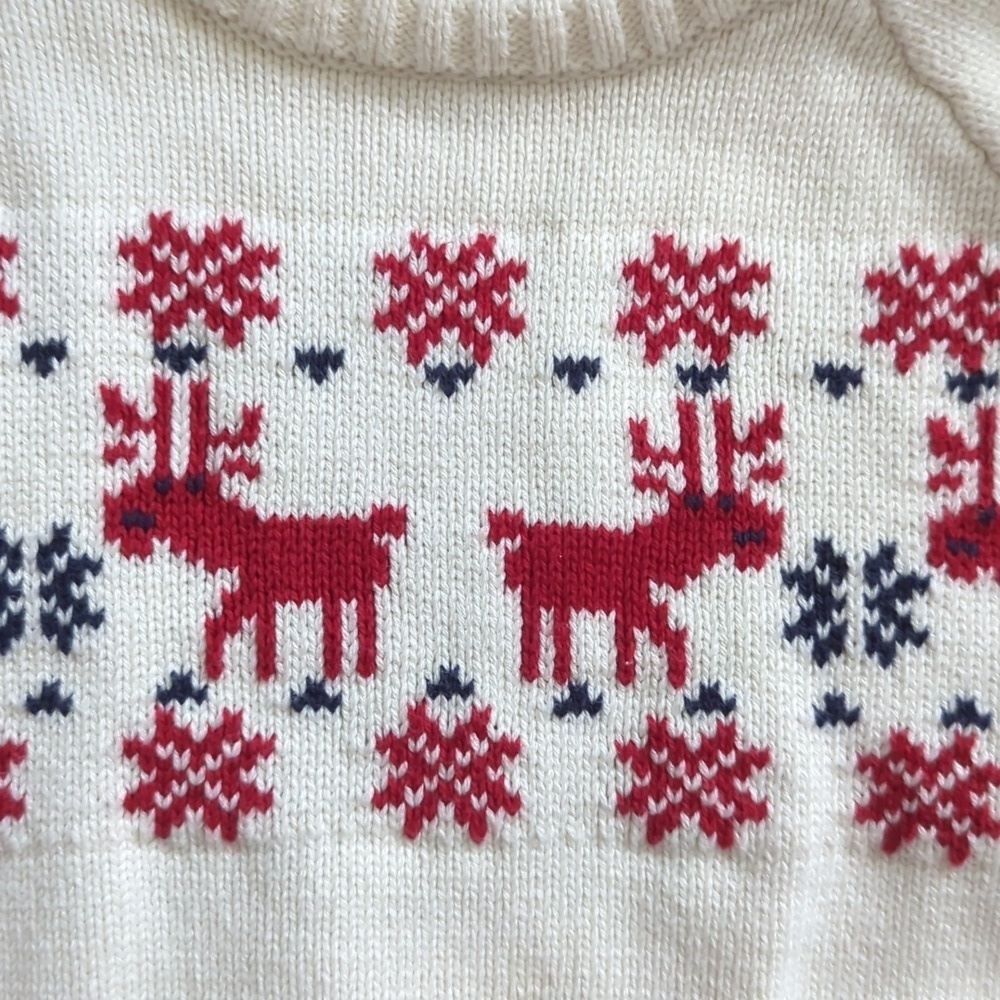 Hanna Andersson 2T Holiday Sweater - Picture 4 of 6